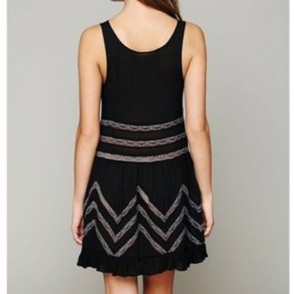 Free People Voile Lace Trapeze Slip Dress - Picture 2 of 4